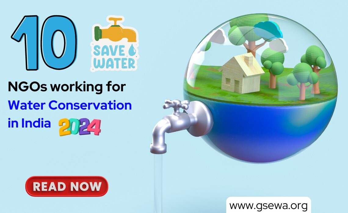 10 NGOs working for water conservation in India 2024